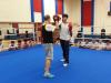 Teaching how to fight.