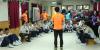 They did the debriefing with the coach after the activities.
