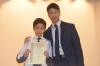 Lau Ho Lung (1E) was awarded The Subject Award in S.1 Science by the Principal.