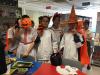 Students were happy to dress up as witches with their schoolmates.
