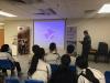 Different species of police dogs are introduced to our students.