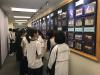 Students have a chance to visit a mini exhibition which is about the history of the Police Dog Training School.