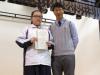  Lo Yuen Shan of 3B has the honour of receiving the third place of Academic Award for Form 3 in the 1st term Uniform Test.