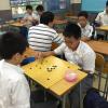 Students are focusing on their chess competition.