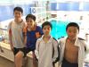 Team members of Boys C Grade Medley Relay.