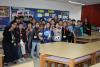 One of the groups is posing for a photo at the end of an enjoyable afternoon.