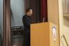 Mr. Tsang answered the questions about "Basic Law".