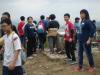 The participants are enjoying the view at Tai Mei Tuk Family Walk.