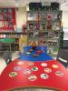 Interesting games were prepared for our students in the library.