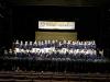 All members of the Joint School Recorder Band take a group photo after the rehearsal.