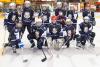 The group photo of our ice hockey team before the starting of final match.