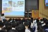 The representatives of The Food and Environmental Hygiene Department are giving presentations to our students about pest control tips.