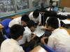 Students were discussing the school regulations.