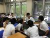Students participated actively in the activity of School Regulation Quiz.