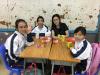 Students enjoyed the refreshments in the gathering.