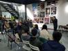Students are making a visit to the studio in Beijing of Mr. Manfred "Man-chun" Wong, a famous Hong Kong film producer.