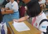 Students were answering questions.