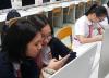 Students were reading the rules and regulations of the competition carefully
