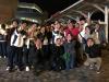 Students needed to take a photo with at least 5 strangers to complete a mission after hiking to the Peak Tower.
