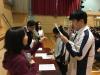 Two students entered the final round of the activity.