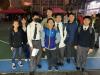 Our team members took a group photo together with the teachers.