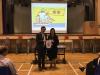 Our PTA chairman presented a souvenir to Mr. Pang after the talk.