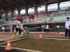 The student participated in the long jump competition.