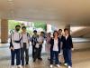 The students arrived the Hong Kong Cultural Centre.