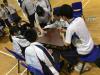 The game has come to an end and Students Union members are calculating the marks.