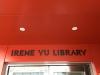 The avant-garde name sign on the main entrance has suggested that this is a sign the Irene Yu Library has entered a new era of innovation.