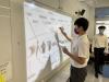 To become a pastry chef, this student was trying his best to answer questions related to different types of fruit. 