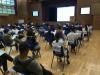 Our Vice Principal, Ms. Wong was giving introductory remarks.