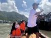 The tour guide was telling the story of Tai O.