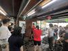 Our teachers visited Tai O stilt house.