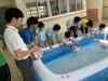 Our student trainers were demonstrating how the boats could move around.