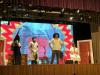 Student performers act in the musical.