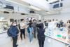 Participants visit our biotechnology laboratory and exchange ideas. 