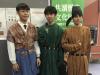 Students enjoy wearing costumes of Tang Dynasty.