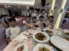 Having a big feast together with peers is certainly an enjoyable moment on the tour!