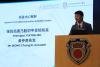 Principal Wong gives a welcoming speech at the signing ceremony.