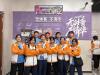 A commemorative photo was taken during the visit to Tsinghua University, where the students observed the institution’s strong athletic ethos and legacy.