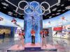 At the Beijing Olympic Museum, the students stepped onto the winners' podium for a photo—almost feeling the thrill of an Olympic gold medal moment!
