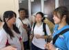 Students are interviewing professional teams to inquire more about the possibilities and challenges in the career field.