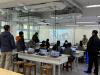 Students listening attentively in the AIoT workshop. 