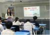 Teachers introduce the background of the War of Resistance Against Japan and the World Anti-Fascist War.