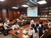 All students are focusing on Ms. Leung’s talk. 