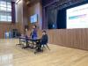 A speaker from the Vocational Training Council introduces programs suitable for our students. 