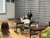 A parent asks a question and share her own experience on using AI in daily life.