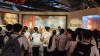 Students learn about the founding of the People’s Republic of China.