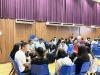 The class teachers and parents had a meaningful sharing session together.